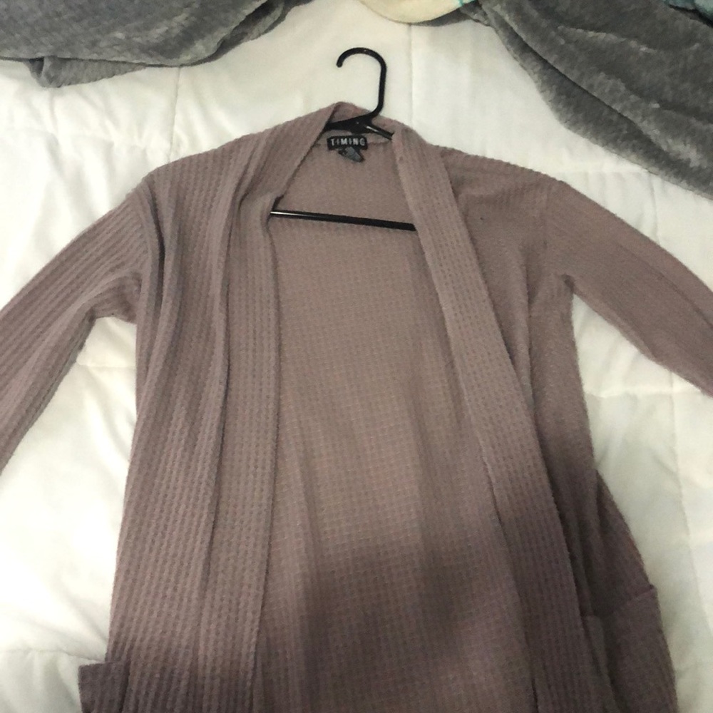 Long comfy cardigan